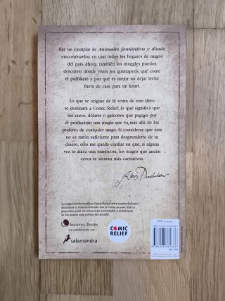 2 libros Harry Potter: Animales y Quidditch
