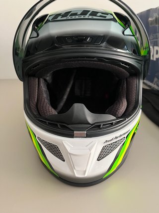 HJC RPHA 11 Pro Streamline Crutchlow Talla L