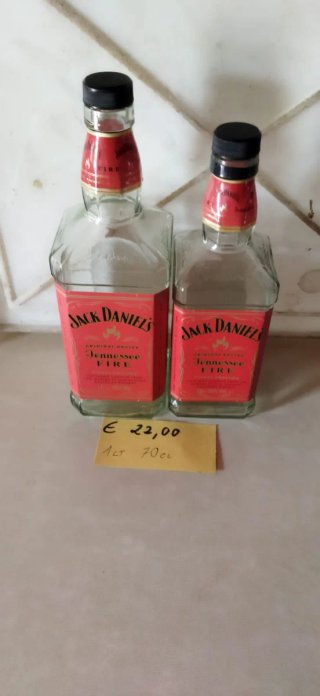 2 Bottiglie Jack Daniel's Tennessee Fire