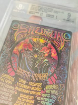 Sauron El Señor Oscuro BGS 9 Foil
