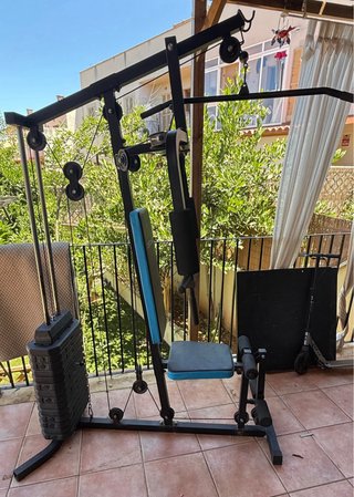 Multiestación Cecotec DrumFit 1000 + 65kg