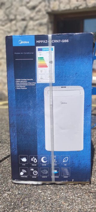 Aire Acondicionado Portátil Midea MPPXZ-12CRN7-QB6