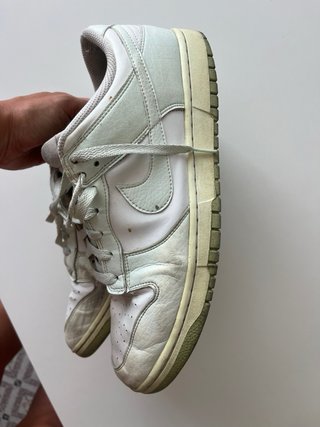 Zapatillas Nike Dunk Blancas y Verdes