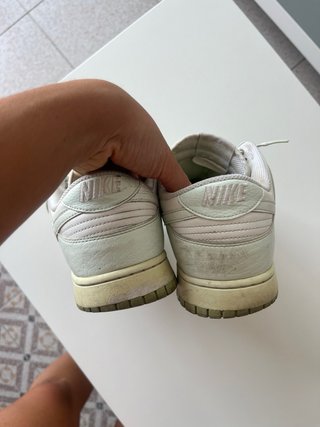 Zapatillas Nike Dunk Blancas y Verdes