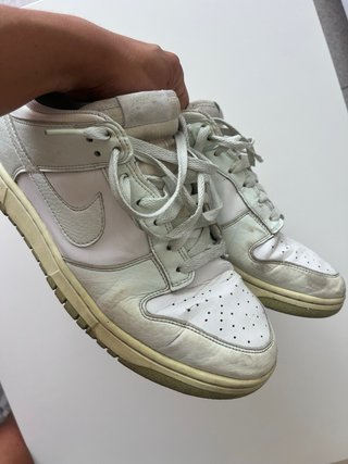 Zapatillas Nike Dunk Blancas y Verdes