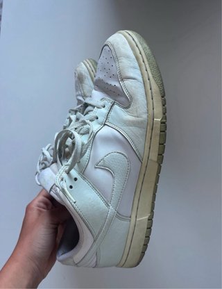 Zapatillas Nike Dunk Blancas y Verdes