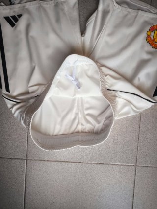 Pantalón corto Manchester United Adidas Blanco