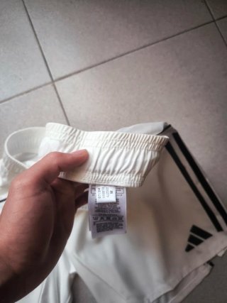 Pantalón corto Manchester United Adidas Blanco
