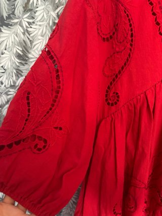 Vestido Zara Rojo Corto