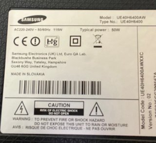 Samsung Smart TV Full HD 40