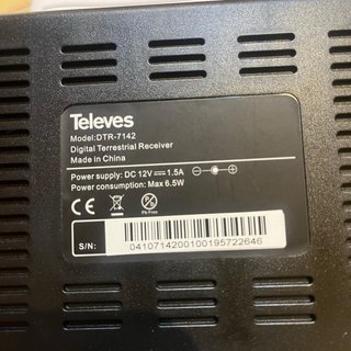 Televes 7142 Receptor y Grabador TDT