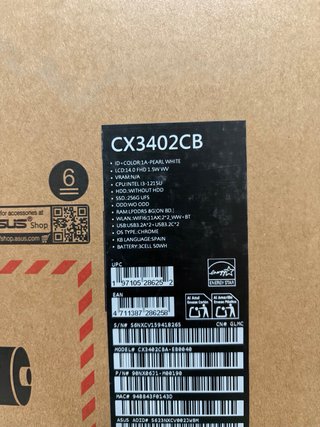 Chromebook Plus ASUS i3 12th Gen 8GB LPDDR5