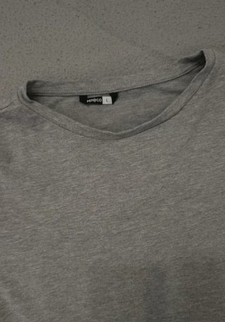 Jersey gris manga larga Pepco - Talla L
