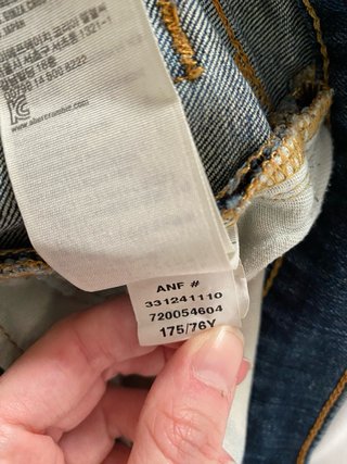 Vaqueros Hollister Azules Desgastados