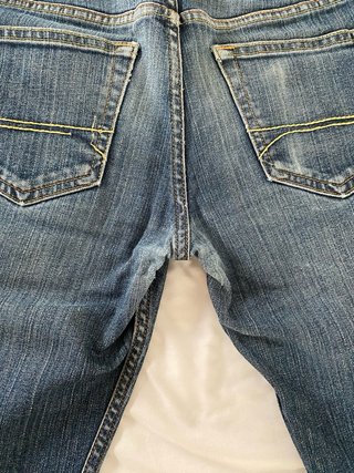 Vaqueros Hollister Azules Desgastados