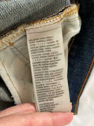 Vaqueros Hollister Azules Desgastados