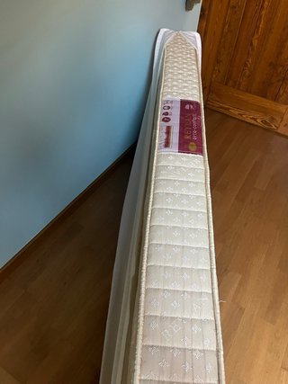 Cama 150 Colchones 2 individuales 75 x 190