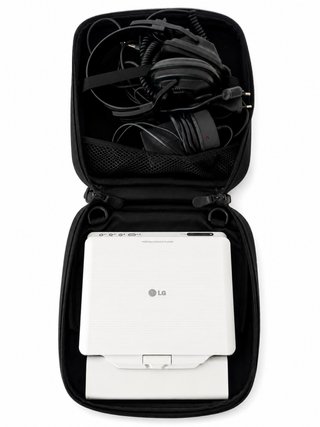 Reproductor DVD Portátil LG Blanco
