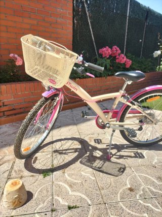 Bicicleta Paseo B-Twin Niña