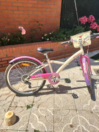 Bicicleta Paseo B-Twin Niña