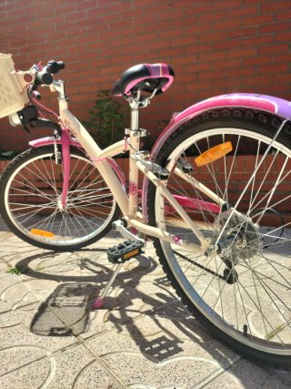 Bicicleta Paseo B-Twin Niña