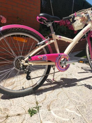 Bicicleta Paseo B-Twin Niña