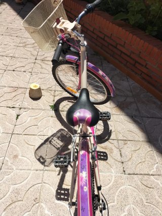 Bicicleta Paseo B-Twin Niña
