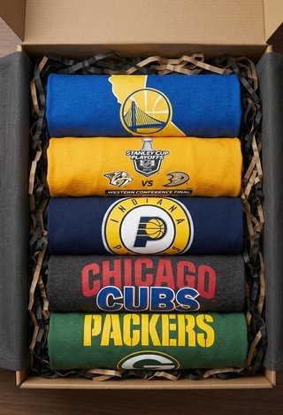 Pack 5 Camisetas Deportivas