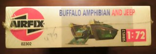 Maqueta Buffalo Amphibian and Jeep 1/72 Airfix