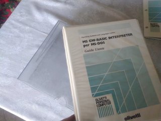Manuali Olivetti M250 MS-DOS GW-BASIC