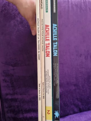 Lote de cómics de Achille Talon en francés
