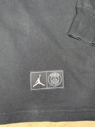 Jordan x PSG Camiseta Negra y Verde