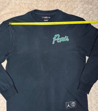 Jordan x PSG Camiseta Negra y Verde