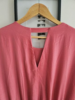 Vestido Mango Talla M Rosa Viejo
