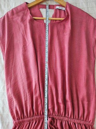 Vestido Mango Talla M Rosa Viejo
