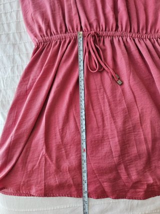 Vestido Mango Talla M Rosa Viejo