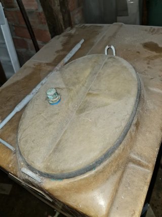 Cuba de vino de fibra 500L