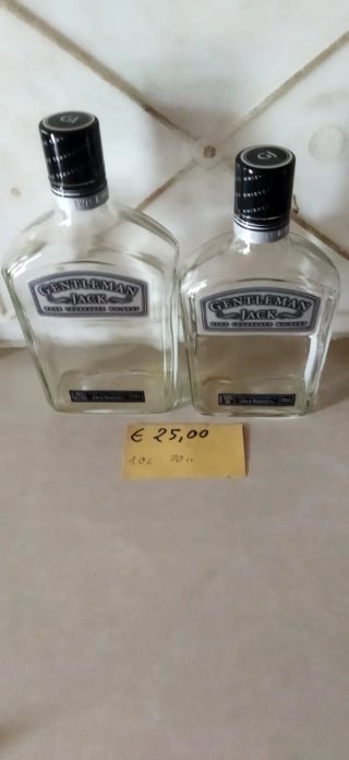 2 Bottiglie Gentleman Jack Vuote