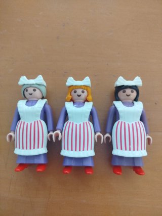 Playmobil Sirvienta Serie Rosa Victoriano