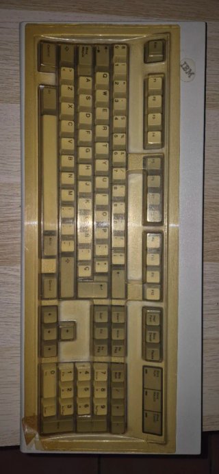 IBM 8503 Vintage Monocromo con teclado de 1987