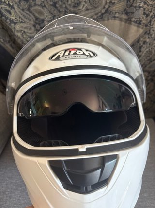 Casco Moto Integral Blanco Talla M Airoh