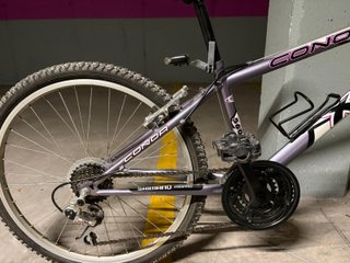 Bicicleta Conor XC Gris-Lila