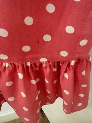 Vestido de lunares rosa