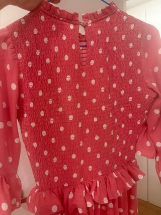 Vestido de lunares rosa