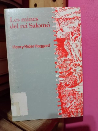 Llibre "Les mines del rei Salomó"