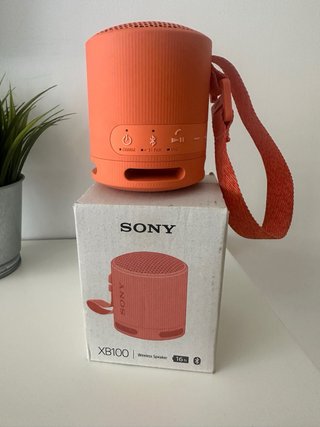 Altavoces Sony XB100 Inalámbrico 16h Naranja