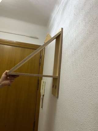 Soporte pared casco moto/bici