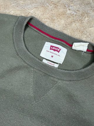 Levi's Jersey Verde Militar Talla M