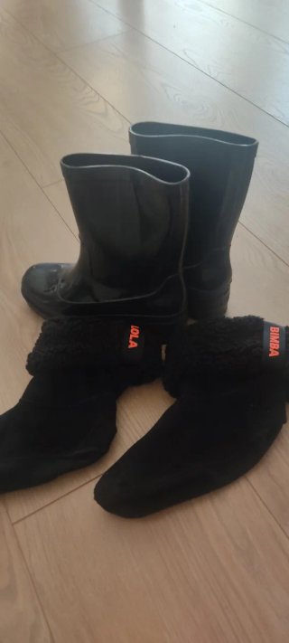 Botas de agua Bimba y Lola negras