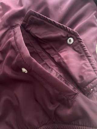 Chaqueta Bomber Granate Niña Pull & Bear